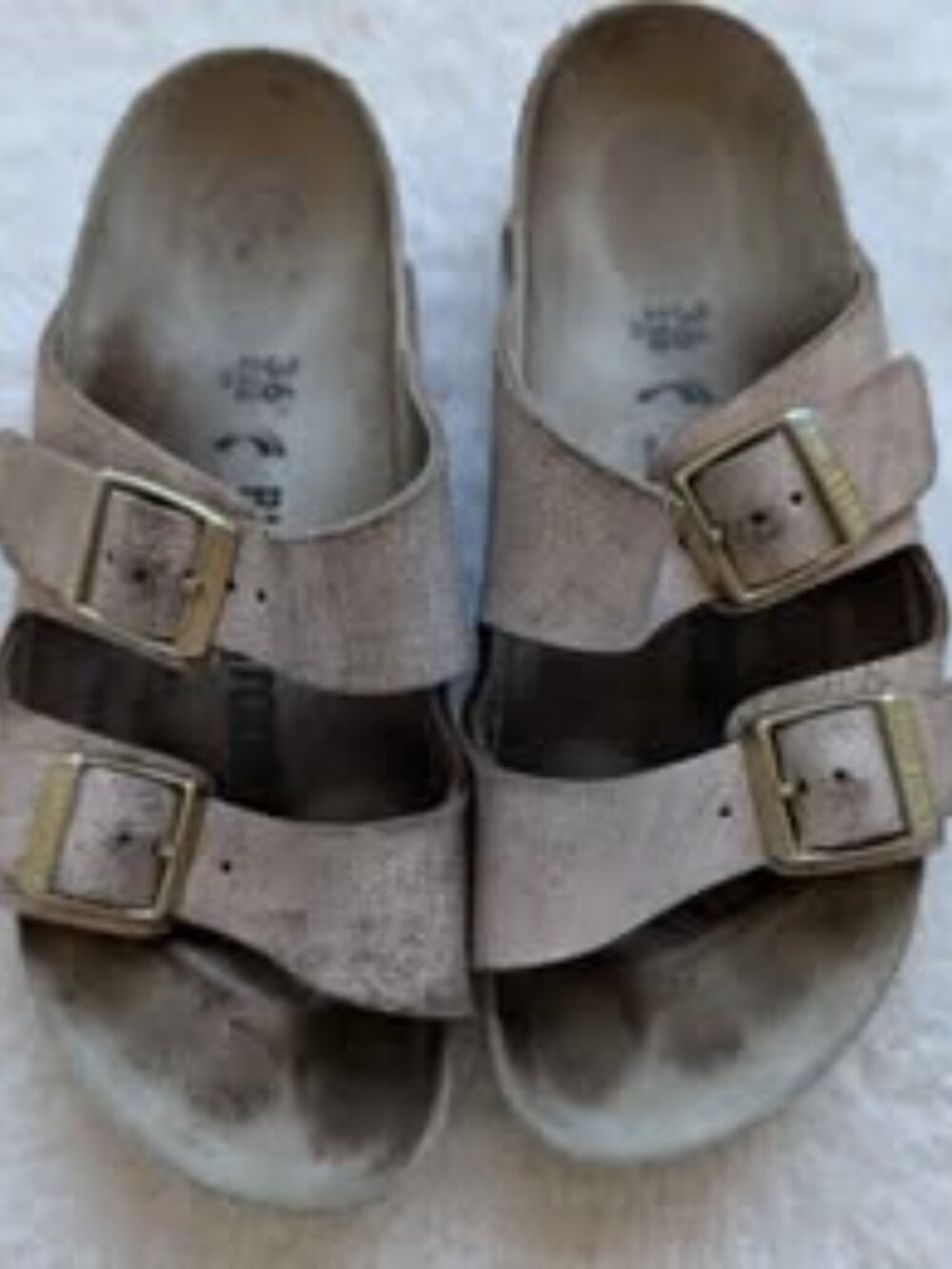 Birkenstock Two Buckle Sandals Women's Size 36